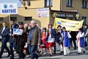DJK przemarsz ulicami Żukowa