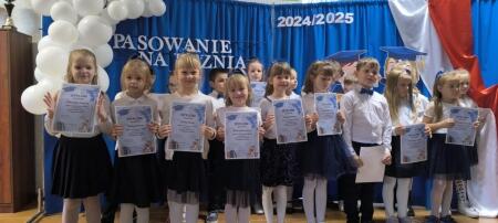 Pasowanie na ucznia Szkoły Podstawowej w Mirachowie