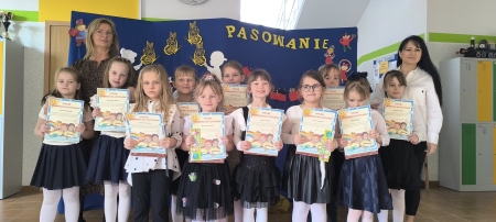 Pasowanie Pierwszoklasistów na  czytelników