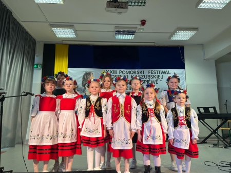 Sukces naszych uczennic na XXIII Pomorskim Festiwalu Piosenki Kaszubskiej w Luzi