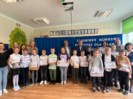 III Gminny Konkurs Robotyki dla klas trzecich ''Mistrz Programowania 2025''