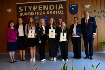 Stypendia Burmistrza Kartuz wręczone! 
