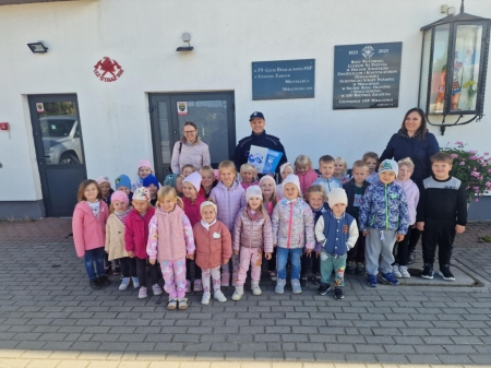 Dnia 29 września Oddział Przedszkolny i Punkt Przedszkolny odwiedził młodszy asp...