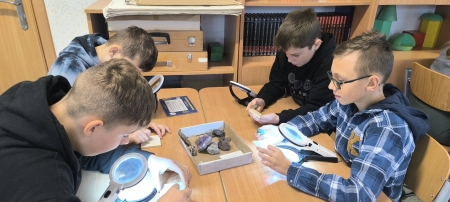 „Minerały w akcji” - w ramach projektu ''Kształcenie w młodości- sukcem w przyszłości''