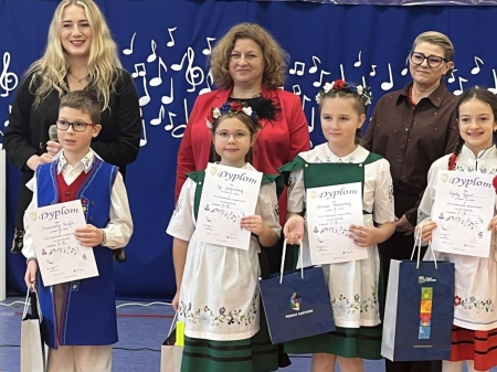 Sukcesy naszych uczennic na XVIII Wojewódzkim Konkursie Pieśni Jana Trepczyka