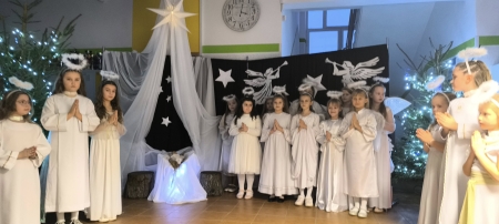 Wiejskie kolędowanie w naszej szkole