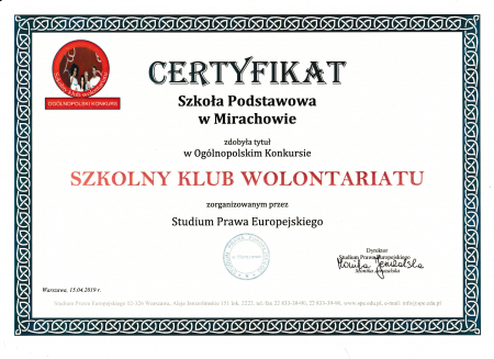 Szkolny Klub Wolontariatu