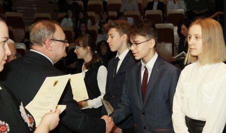 Fabian Marszałkowski z kl. VII został Stypendystą Marszałka Województwa Pomorski...