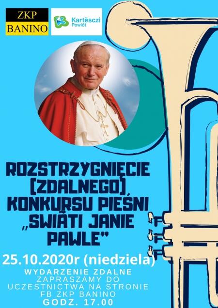 Rozwiązanie zdalnego  konkursu Pieśni 