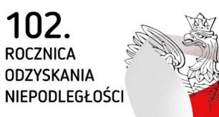 Występ naszych Uczniów w 102 Rocznicę Odzyskania przez Polskę Niepodległości...