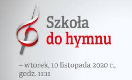 Podziękowanie MEN za udział w akcji „Szkoła do hymnu”