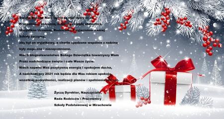 ŻYCZENIA ŚWIĄTECZNE :)