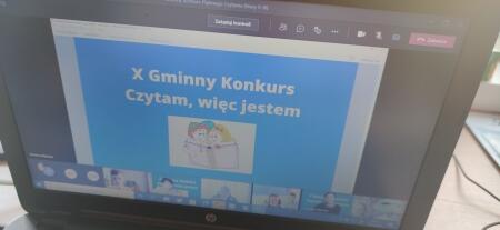 X Gminny Konkurs ''Czytam, więc jestem''