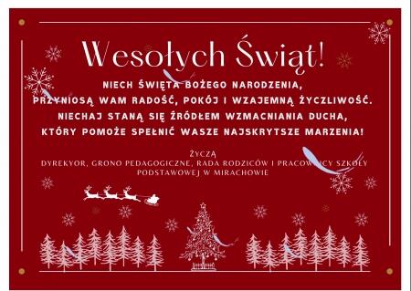 ŻYCZENIA BOŻONARODZENIOWE