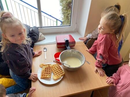 Gofrowa środa w przedszkolu