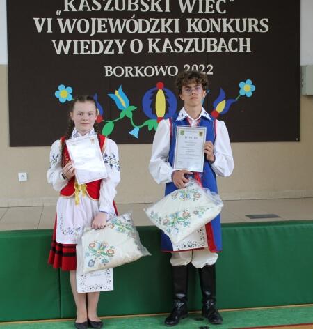 Nasi Finaliści VI WOJEWÓDZKEGO KONKURSU WIEDZY O KASZUBACH ''KASZUBSKI WIEC'' 20...