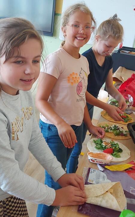 Pierwsze zajęcia kulinarne!