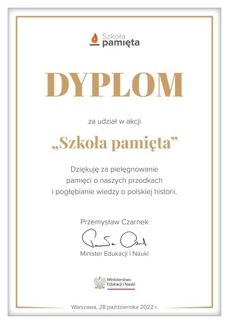 Szkoła Pamięta !