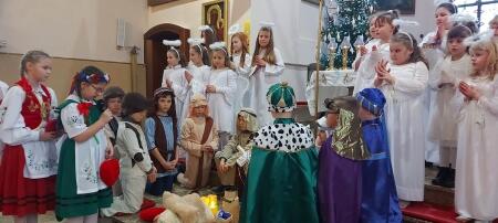 Jasełka w kościele