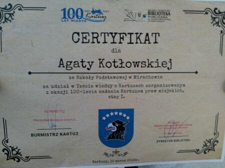 ''TEST WIEDZY O KARTUZACH''