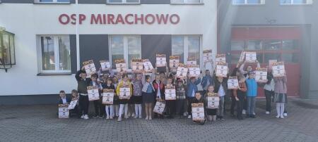 Z wizytą w Strażnicy OSP w Mirachowie